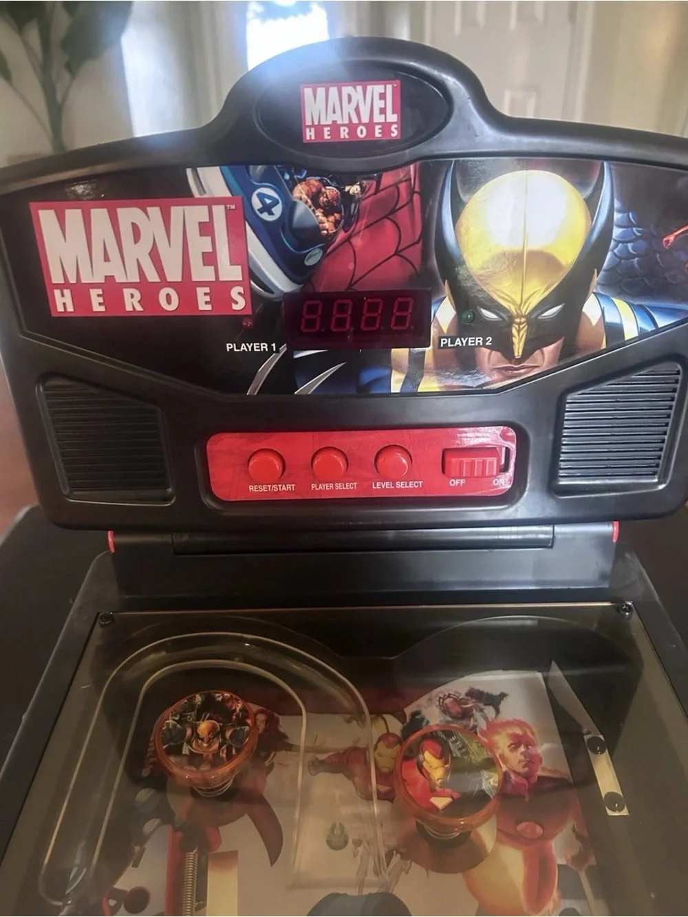 Marvel Heroes 2006 Table-Top Mini Pinball Machine WORKS 19